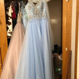 Blue Prom Dress